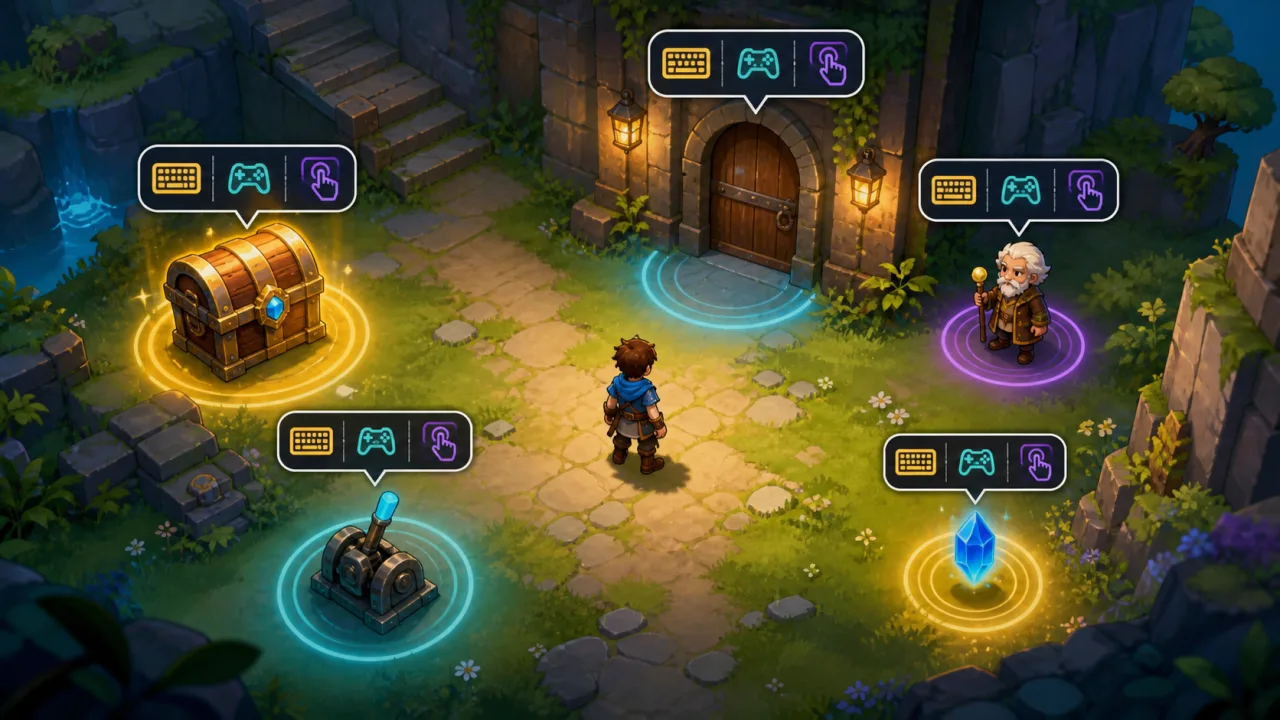 How to Build a 2D Interaction Prompt System for HTML5 Games