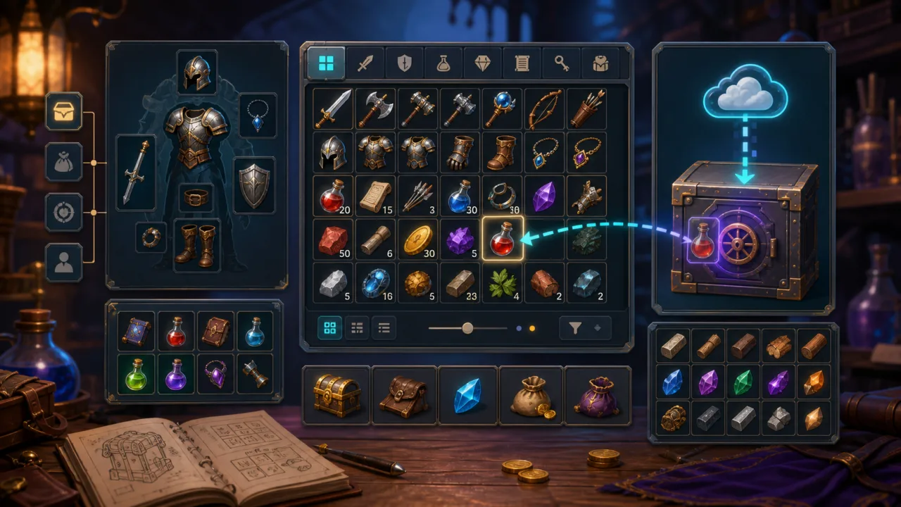 How to Build a 2D Inventory System for HTML5 Games