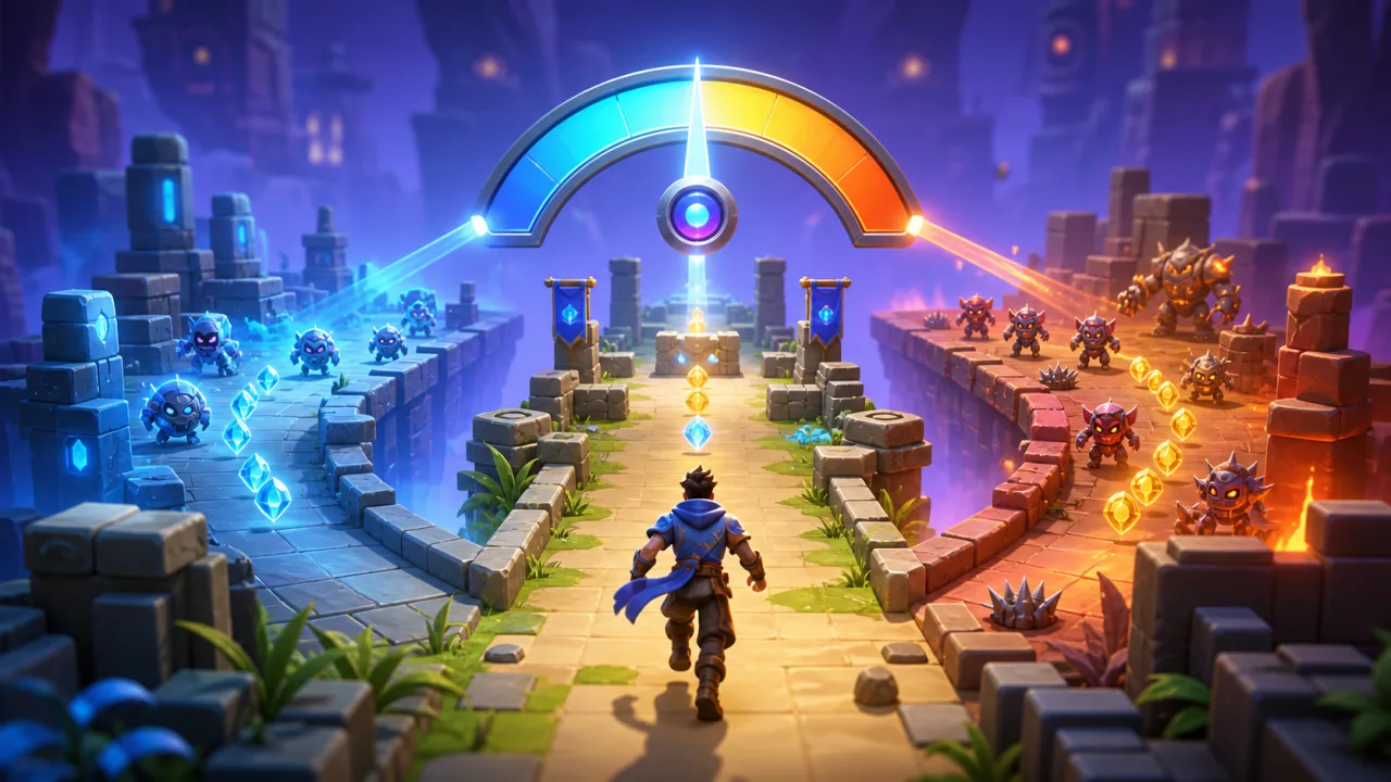 How to Design Adaptive Difficulty for HTML5 Games
