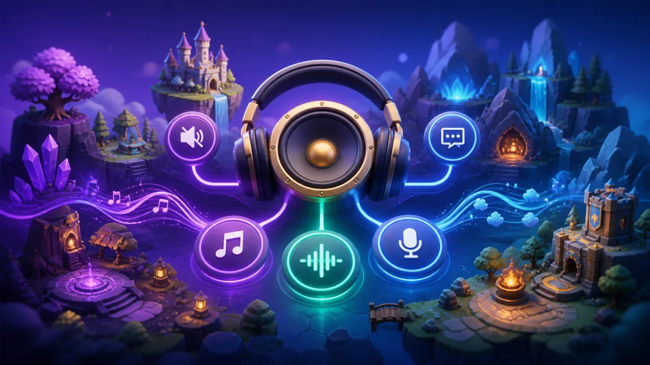 How to Design Accessible Audio Settings for HTML5 Games